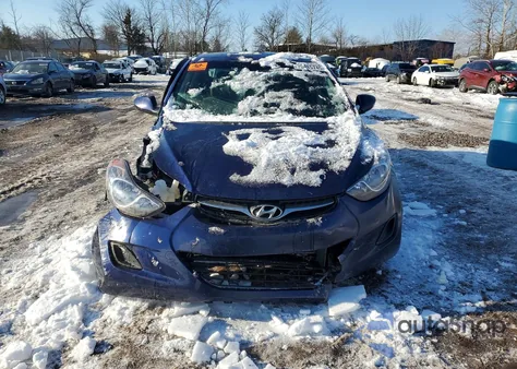 2013 Hyundai Elantra Gls z USA, uszkodzony, nr VIN 5NPDH4AE2DH403336